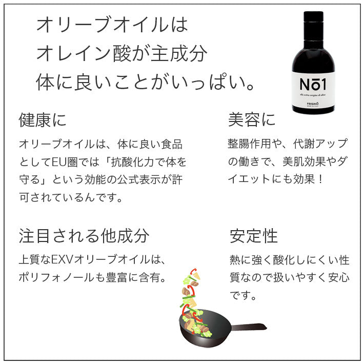 フリシーノ エキストラバージン オリーブオイル NO1 250ml