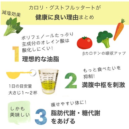 カロリ エキストラバージン オリーブオイル ノンフィルター 500ml x 2本