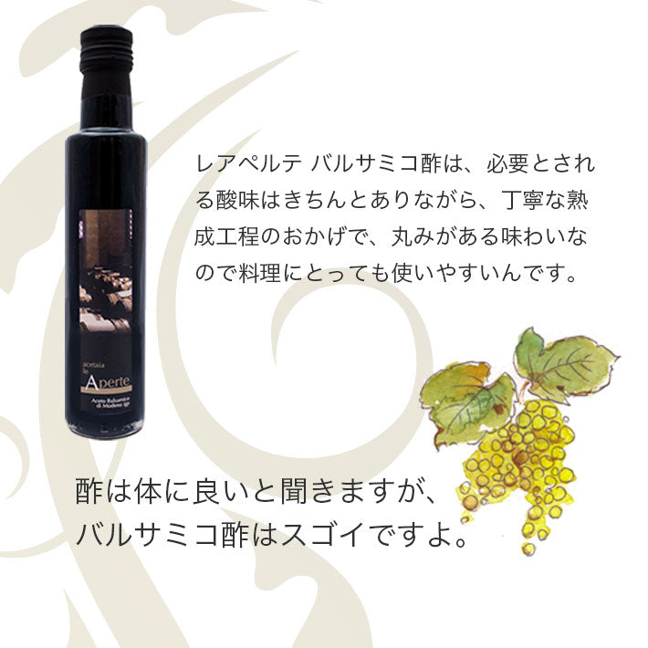 バルサミコ酢 モデナ 250ml 2種 4本セット